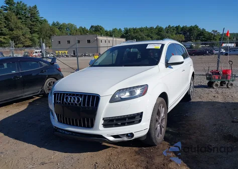 2015 Audi Q7 3.0T Premium from USA, damaged, VIN WA1LGAFE5FD009466